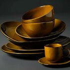 Prato De Sobremesa Âmbar Ø19cm