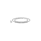 Prato De Sobremesa Atlântica Plus 19,5cm Alleanza