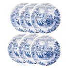 Prato De Sobremesa Cerâmica 18cm Donna Cena Inglesa 6 Unidade