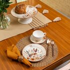 Prato De Sobremesa Copa E Cia Aquarelle Em Cerâmica - Adele