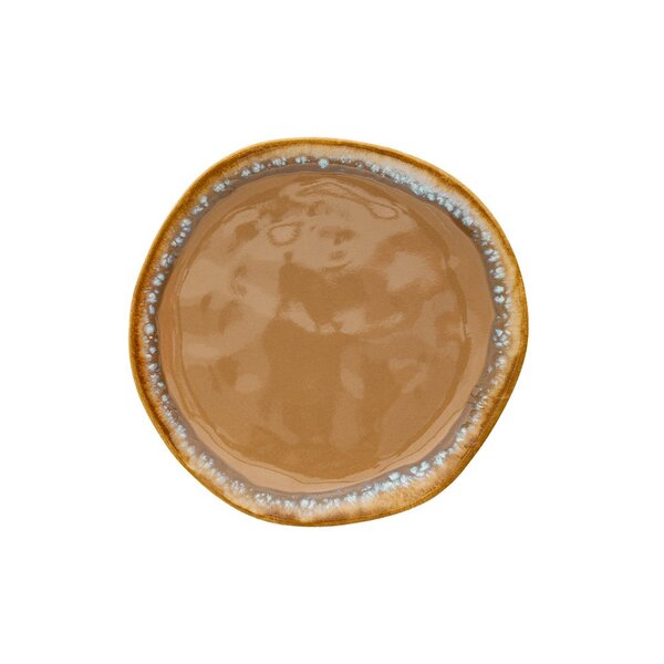 Prato De Sobremesa Copa E Cia Orion Em Cerâmica - Sand