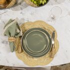 Prato De Sobremesa Copa E Cia Vivant Em Cerâmica - Sálvia