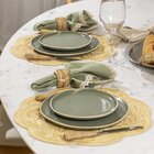 Prato De Sobremesa Copa E Cia Vivant Em Cerâmica - Sálvia