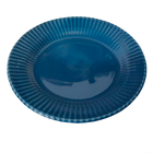 Prato De Sobremesa De Cerâmica Canelé Azul 18cm 1 Unidade - B