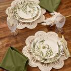 Prato De Sobremesa Em Cerâmica Copa Cia Aquarelle Azeitonas 2