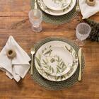 Prato De Sobremesa Em Cerâmica Copa Cia Aquarelle Azeitonas 2