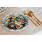 Prato De Sobremesa Florado Ø19cm