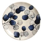 Prato De Sobremesa Flores Azuis