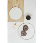 Prato De Sobremesa Redondo 18,5cm Bold Germer Em Porcelana Br