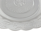 Prato De Vidro Egípicio Transparente Resistente Luxo Estrela