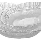 Prato De Vidro Fundo 22cm Crystal Wheaton