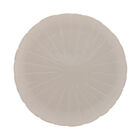Prato Decorativo Cerâmica Lyor Banana Leaf 24 5x3cm Branco