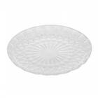 Prato Dublin Em Cristal Com Pé 18x18cm - Lyor