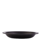 Prato Elegance Fundo Redondo 22cm Preto Em Polipropileno Linh