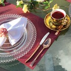 Prato Em Cristal Wolff Pearl 27cm