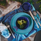 Prato Em Porcelana Bon Gourmet Nórdica 26x3cm Menta