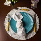 Prato Em Porcelana Bon Gourmet Nórdica 26x3cm Menta