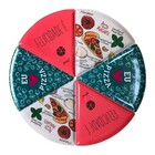 Prato Fatia De Pizza Melanina