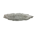 Prato Fruteira Boleira Aspiral Folhas Decorativa Fc1225