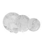 Prato Fundo 20 Marmore Cinza Porcelana Schmidt