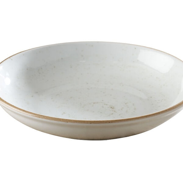 Prato Fundo 26x26cm Artisan Corona Bege