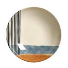 Prato Fundo Abastrata Colorido