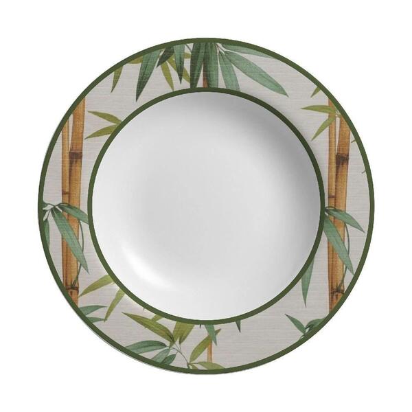 Prato Fundo Bambu Plus Cerâmica Alleanza