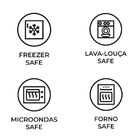 Prato Fundo Campestre Cinza