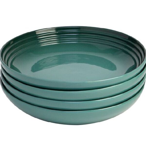 Prato Fundo Cerâmica 22cm Oficial Le Creuset Artichaut 4und
