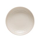 Prato Fundo Copa E Cia Tramato Em Cerâmica - Ivory