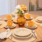 Prato Fundo De Cerâmica Donna Bem-te-vi 21,5cm 6un - Biona 54