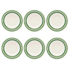 Prato Fundo De Cerâmica Donna Campestre 21,5cm 6un - Biona 13