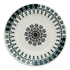 Prato Fundo De Cerâmica Estampa Donna Folk 22cm 1 Unidade - B