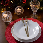 Prato Fundo De Porcelana Clean 23x4cm Ref.8491