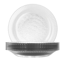 Prato Fundo De Vidro Duralex Primavera 22,4cm 6 Unidades - Na