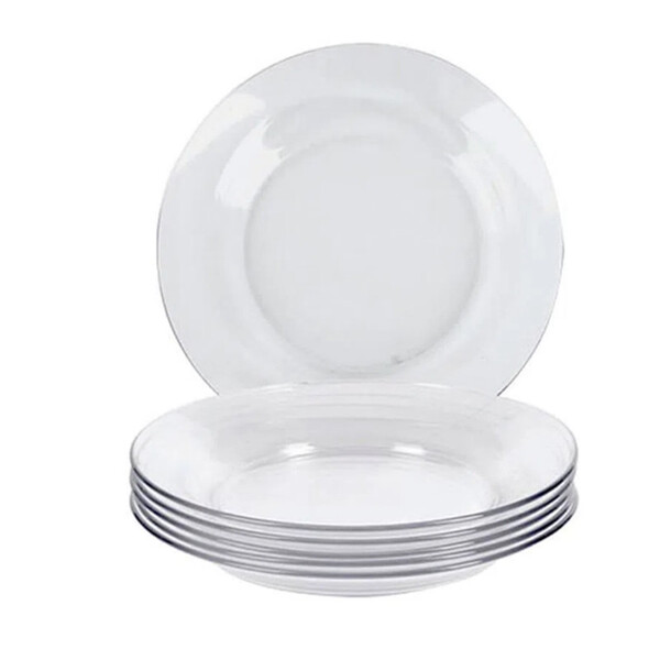 Prato Fundo De Vidru Para Almoço E Janta