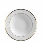 Prato Fundo Em Relevo Ouro