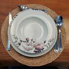 Prato Fundo Germer Redondo Em Porcelana 23cm Garden Com Estam