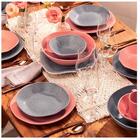 Prato Fundo Hexagonal Em Porcelana Pitaia 22,5 Cm - Oxford