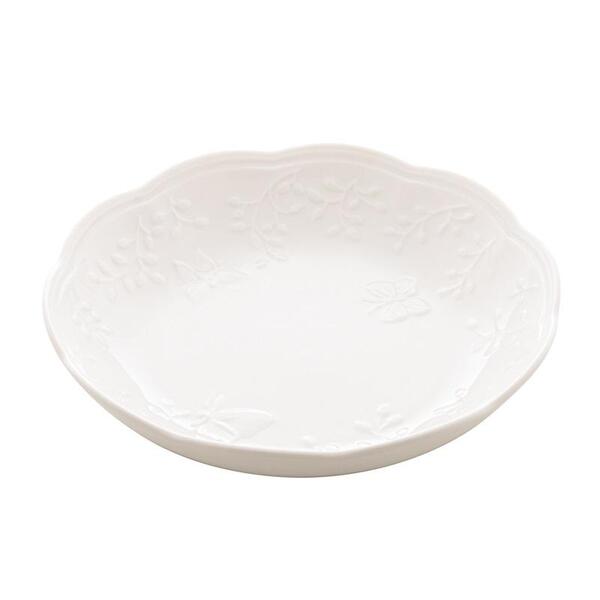 Prato Fundo Lyor De Porcelana New Bone Butterfly Flower 8517