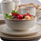 Prato Fundo Sopa Cerâmica Caoba 622ml Bege