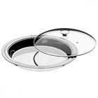Prato Fundo Tramontina Ciclo Em Aço Inox Com Tampa De Vidro 3