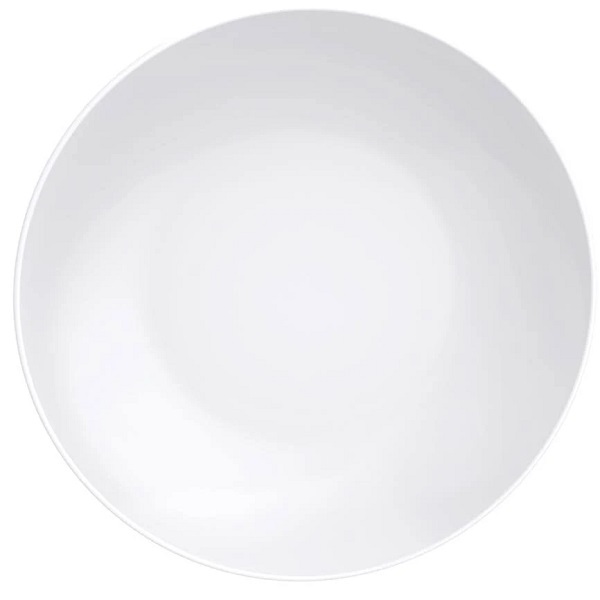 Prato Fundo Tramontina Leonora Em Porcelana Branca 21cm