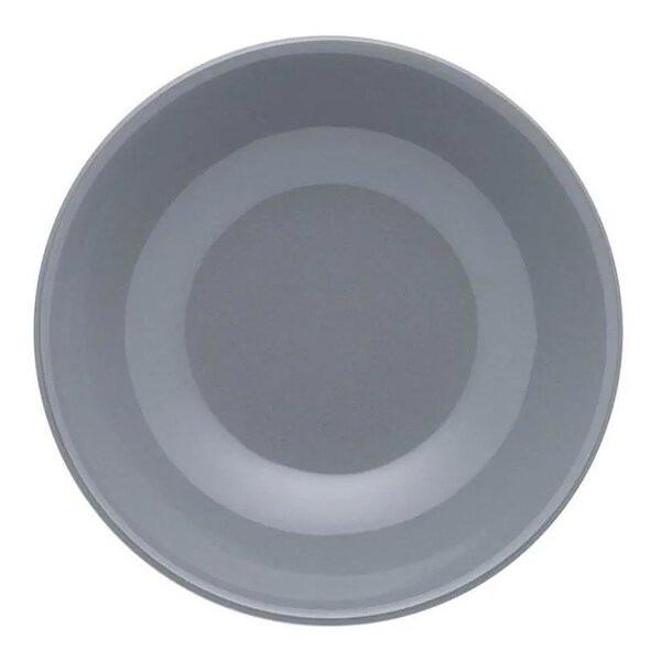 Prato Fundo Unni Grey Oxford® Cerâmica 20,5cm