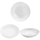 Prato Fundo Vidro Opalino 20cm Zelie 5815