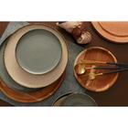 Prato Fundo Wolff Reactive De Porcelana Azul 19cm