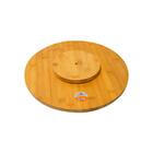 Prato Giratório De Bambu 35cm Blue Garden-casambiente Eco133