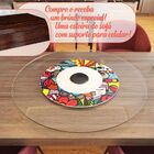 Prato Giratório De Mesa 100 Cm Em Vidro Temperado 8mm - Cor F