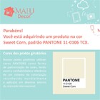 Prato Giratório De Mesa 60 Cm Em Vidro Temperado 8mm - Cor Sw