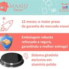 Prato Giratório De Mesa 70 Cm Em Vidro Temperado 8mm - Cor Ca